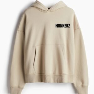 HONKERZ beige hoodie